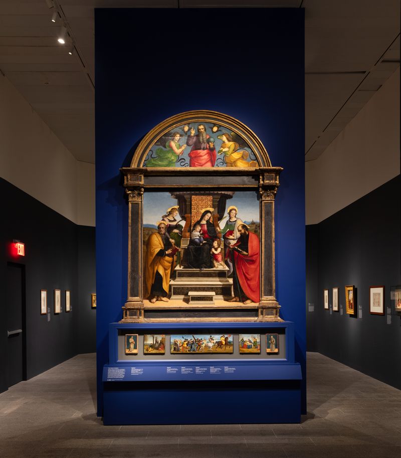 Raphael: Sublime Poetry. Metropolitan Museum of Art. Photography: Eileen Travell 