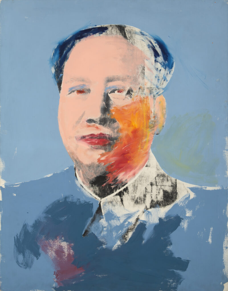 Andy Warhol. Mao, 1972. Suñol Soler Collection © 2026 The Andy Warhol Foundation for the Visual Arts, Inc. / VEGAP 