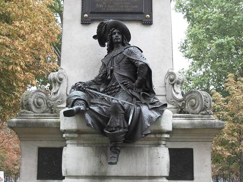 In Maastricht, a skeleton could be that of d'Artagnan