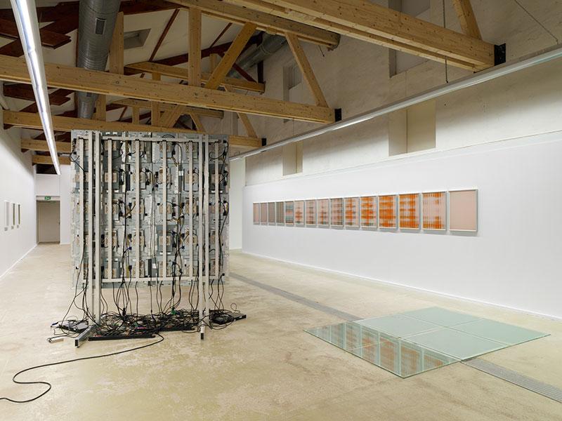 View of the “Liquid Transparencies” exhibition at the CPIF. © Aurélien Mole