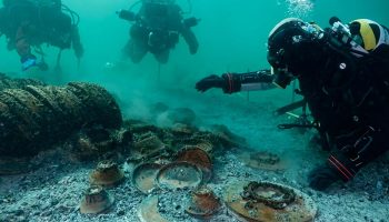A 1st century Roman cargo unearthed in Lake Neuchâtel