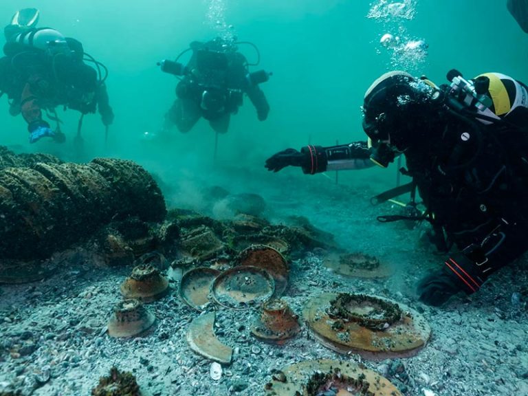 A 1st century Roman cargo unearthed in Lake Neuchâtel