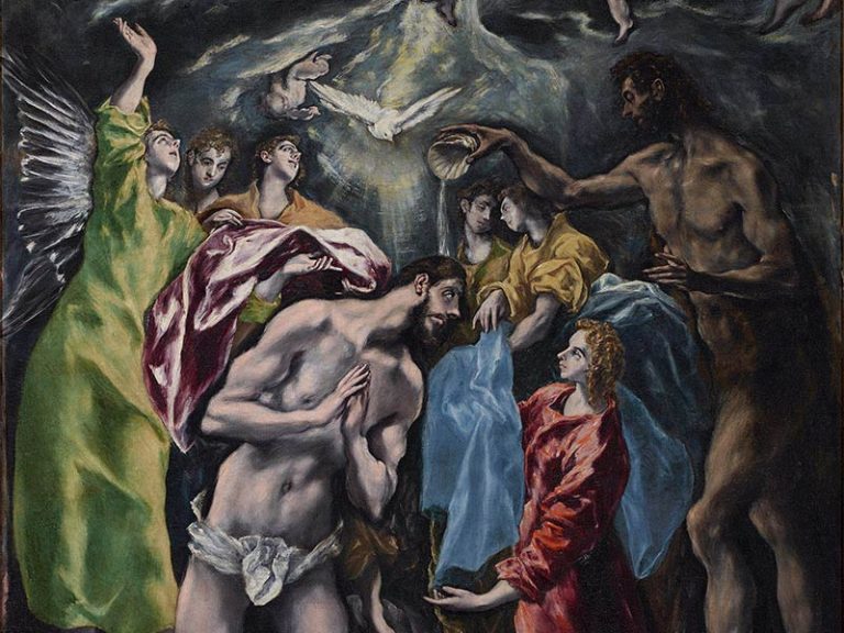 AI suggests El Greco may be sole author of Baptism of Christ