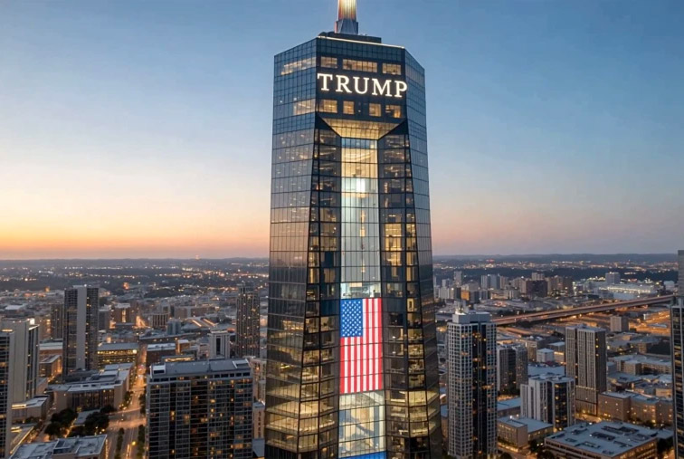 Trump unveils his extraordinary presidential library project