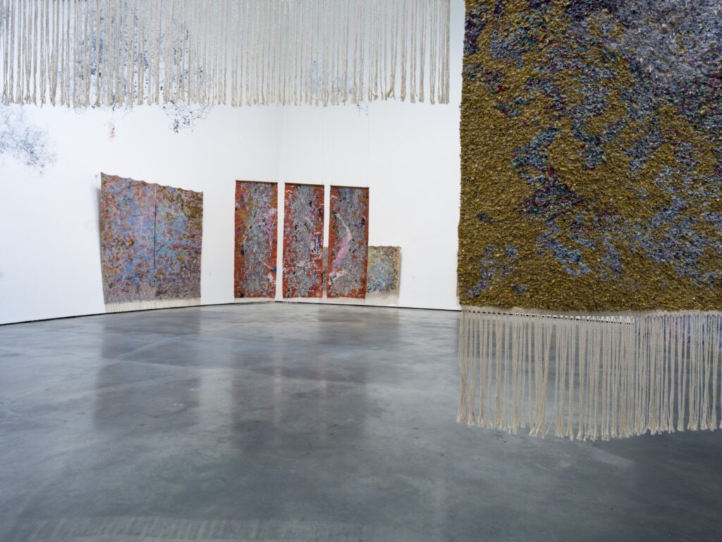 On site: Igshaan Adams. Guggenheim Museum Bilbao, 2026. Courtesy of the artist, Thomas Dane Gallery and blank projects
