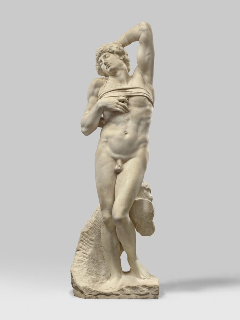 Michelangelo. The dying slave. Musee du Louvre