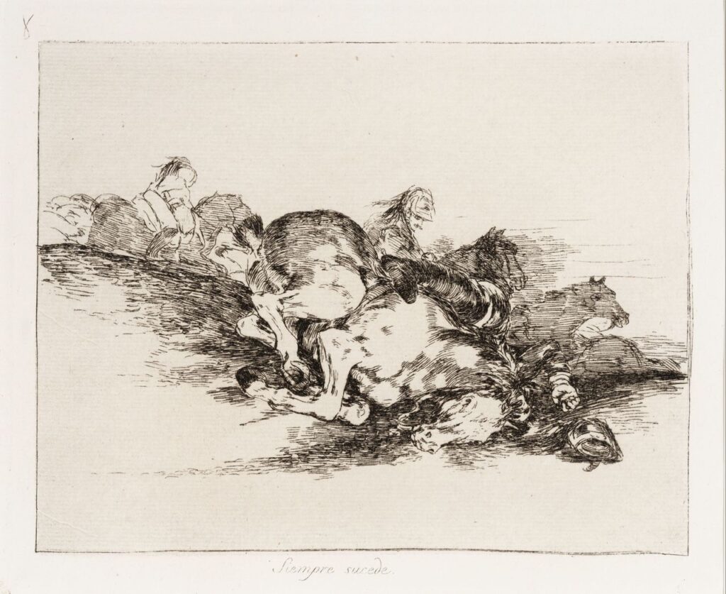 Francisco de Goya. It always happens. Disasters of war. San Telmo Museum Collection