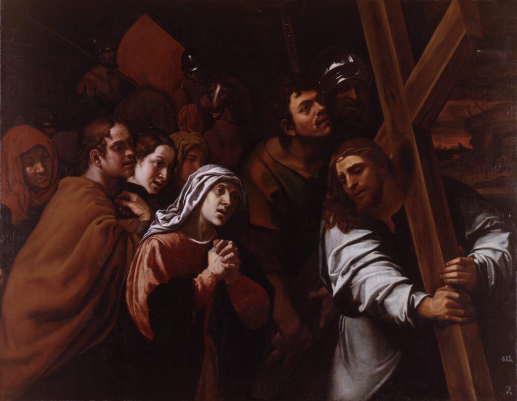 Francisco Ribalta. Encounter of the Nazarene with the Virgin, around 1611-1615. Museum of Fine Arts of Valencia