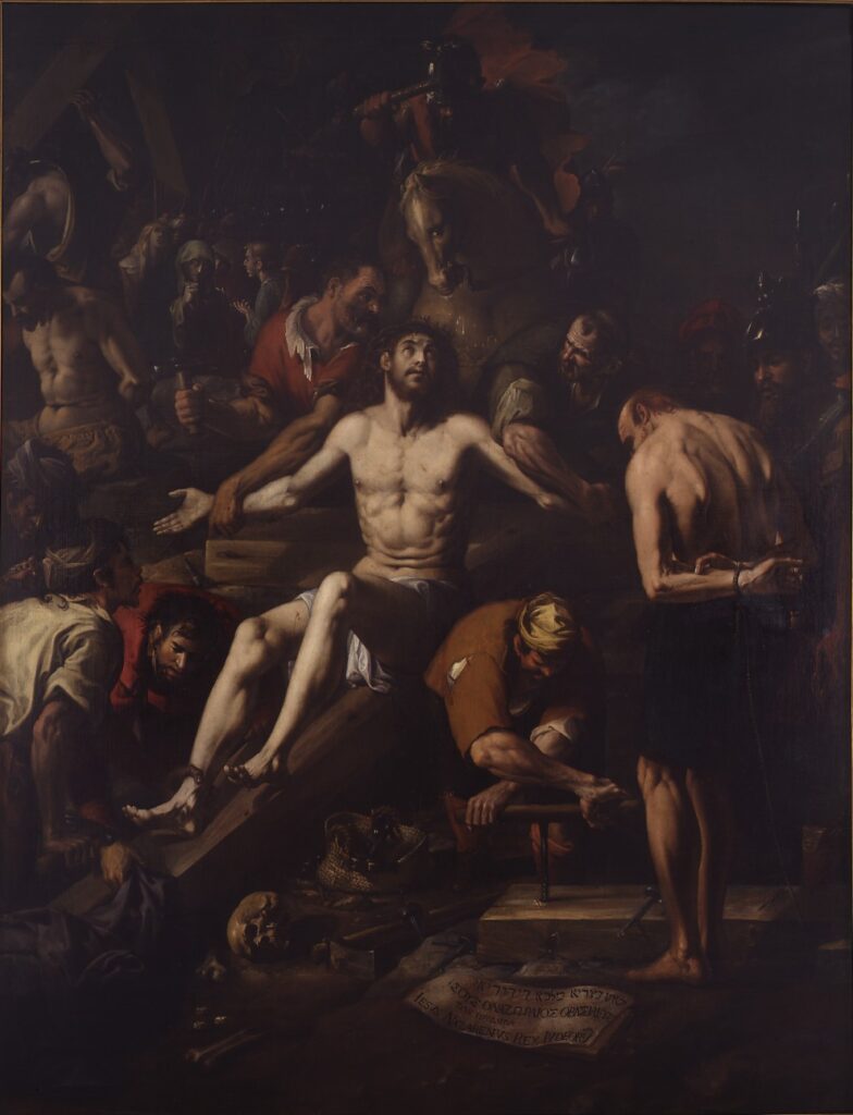 Juan Ribalta. Preparations for the Crucifixion, 1615. Museum of Fine Arts of Valencia