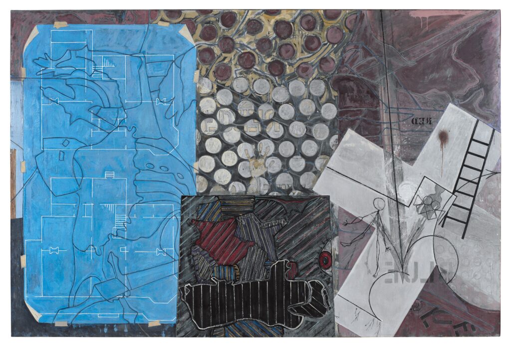 Jasper Johns. Untitled, 1992-1994. The Eli and Edythe L. Broad Collection © Jasper Johns, VEGAP, Bilbao, 2026 