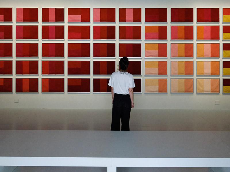 Yto Barrada, Like Saturn, view of the Study Room in the French pavilion. © Jacopo Salvi