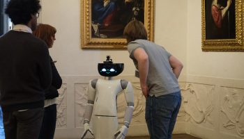 Turin is testing a robot guide in one of its historic palaces