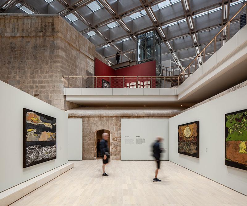At MICAS, architecture competes with Reggie Burrows Hodge's exhibition