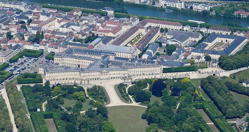 Aerial view of the Château de Compiègne © Carsten Steger, 2025 - CC BY-SA 4.0