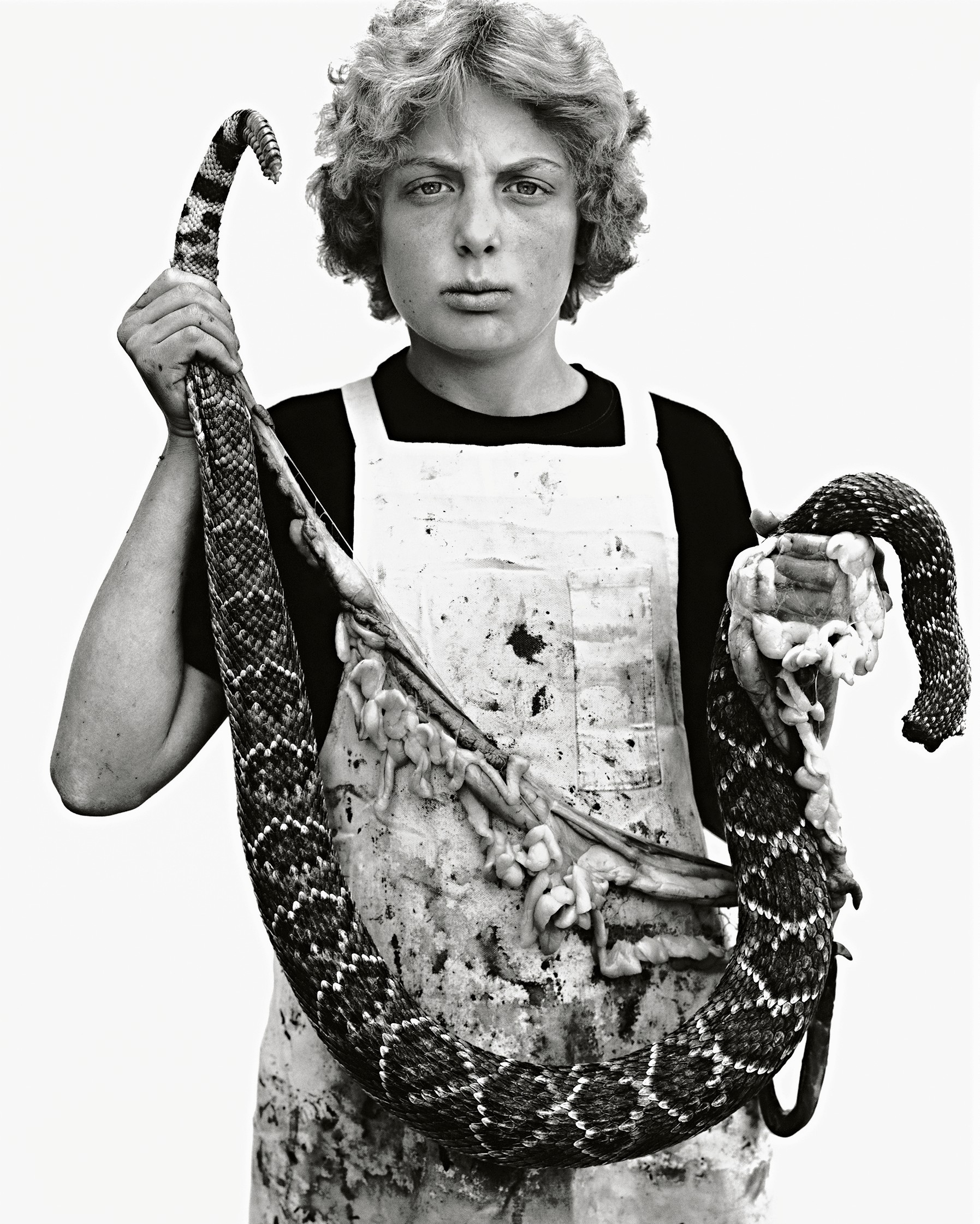 Richard Avedon. Boyd Fortin, thirteen-year-old, Sweetwater, Texas, March 10, 1979. The Richard Avedon Foundation