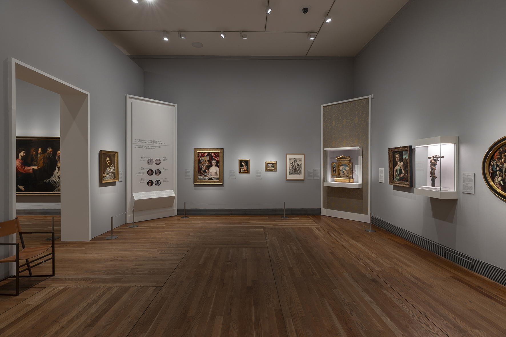 Image of the rooms of the exhibition 