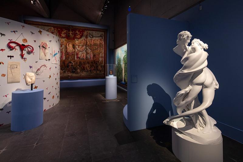 View of the exhibition “The Passage of Venus” at the Arles Antique Departmental Museum. © Rémi Bénali