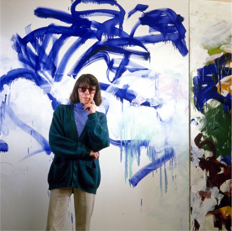 Jean-Marie Del Moral, Joan Mitchell, Vétheuil, 1998. © Jean-Marie Del Moral