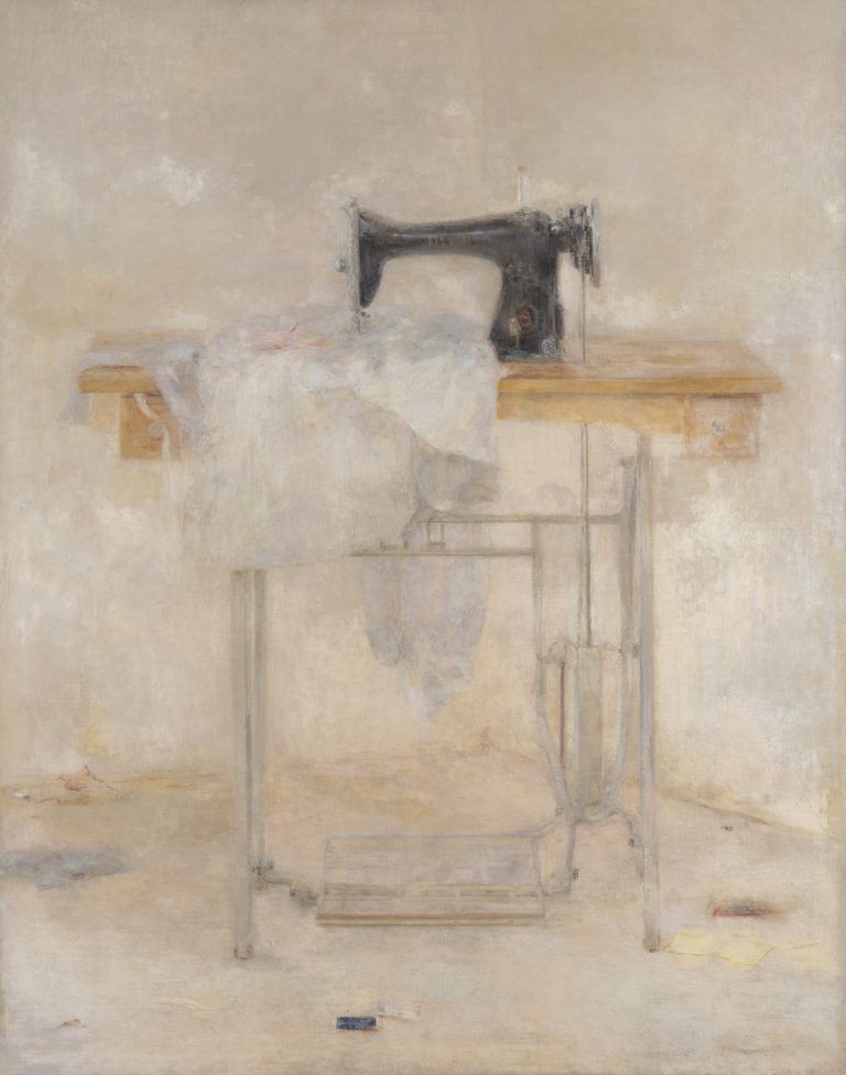 Carmen Laffón. Máquina de coser al uso, 1966-1967. Colección privada. © Carmen Laffón, VEGAP, Madrid, 2026. Fotografía: Claudio del Campo