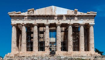 The Parthenon in Athens completes a new stage of its restoration