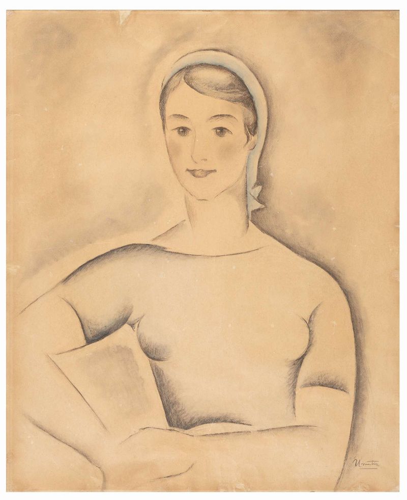 Jenaro Urrutia. Neska, around 1925. San Telmo Museoa