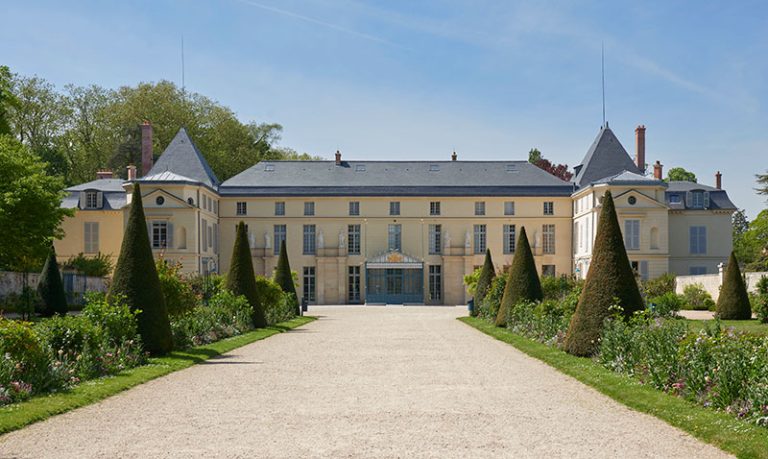 The restored Malmaison castle
