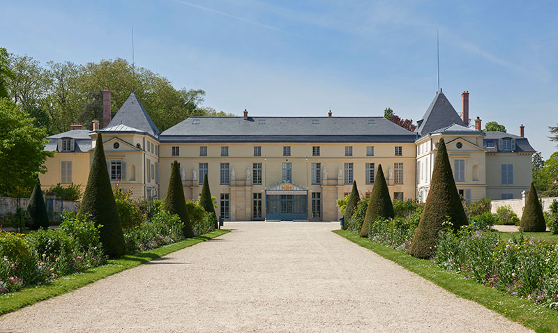 The restored Malmaison castle