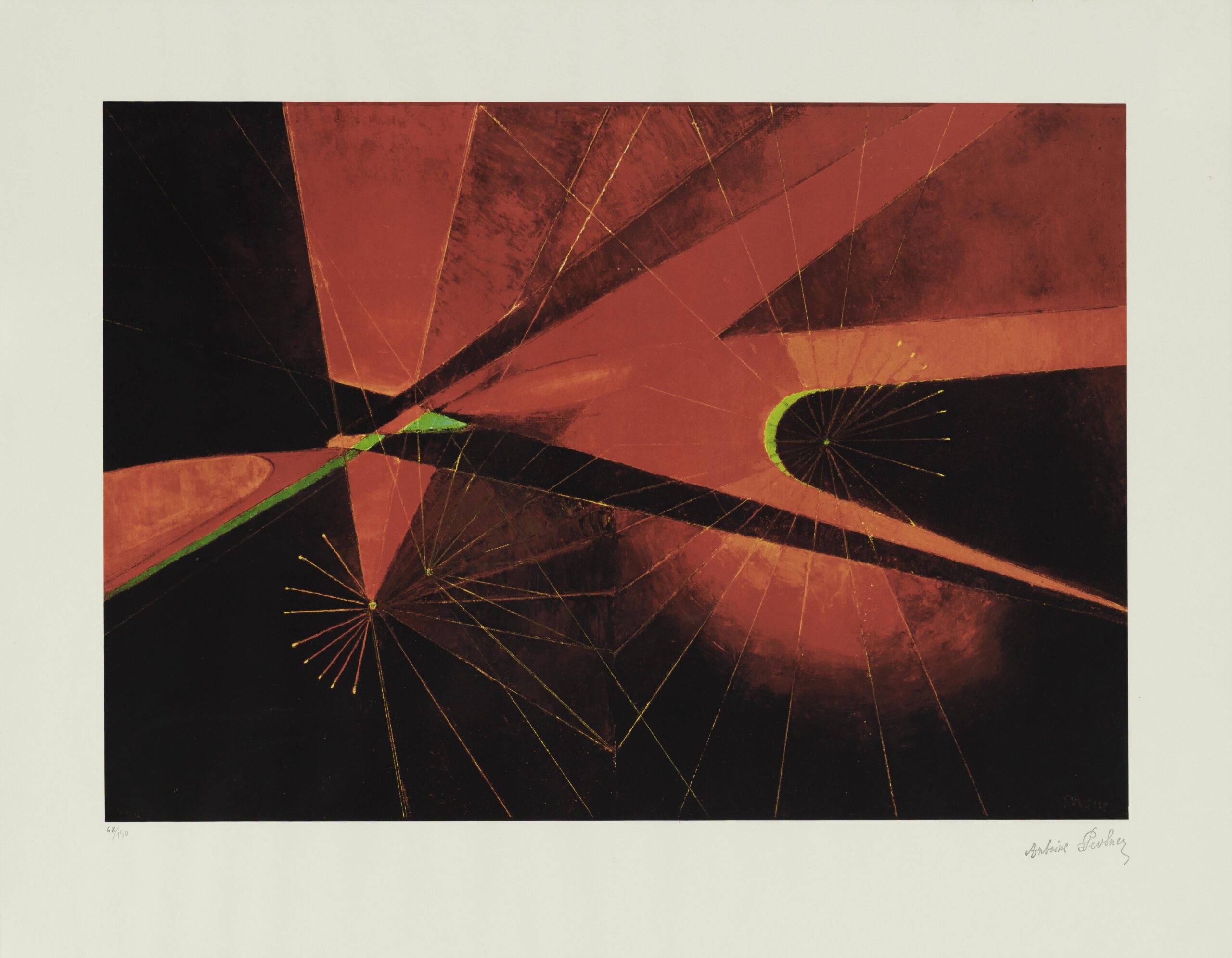 Anton Pevsner. Naissance de l'Univers, 1933. Edition 1973