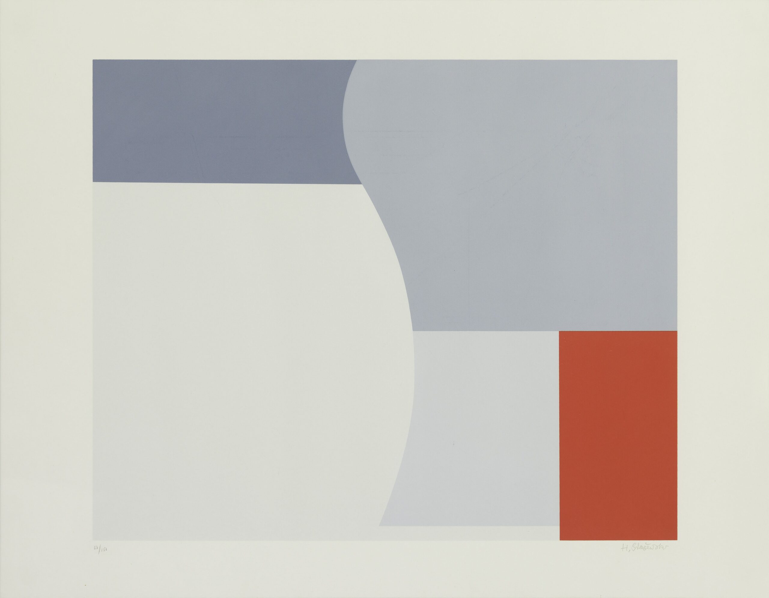 Henryk Stazewski. Composition, 1930. Edition 1973