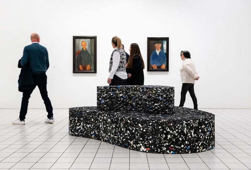 View of the new tour of the LaM permanent collection, “Obsession”. © Frédéric Iovino