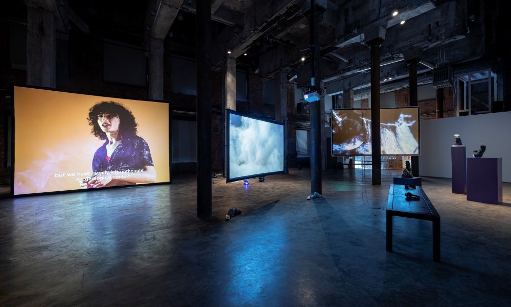 Itziar Barrio. View of his solo exhibition Let Us Go Back to the Beginning, Salt Galata, Istanbul, 2023