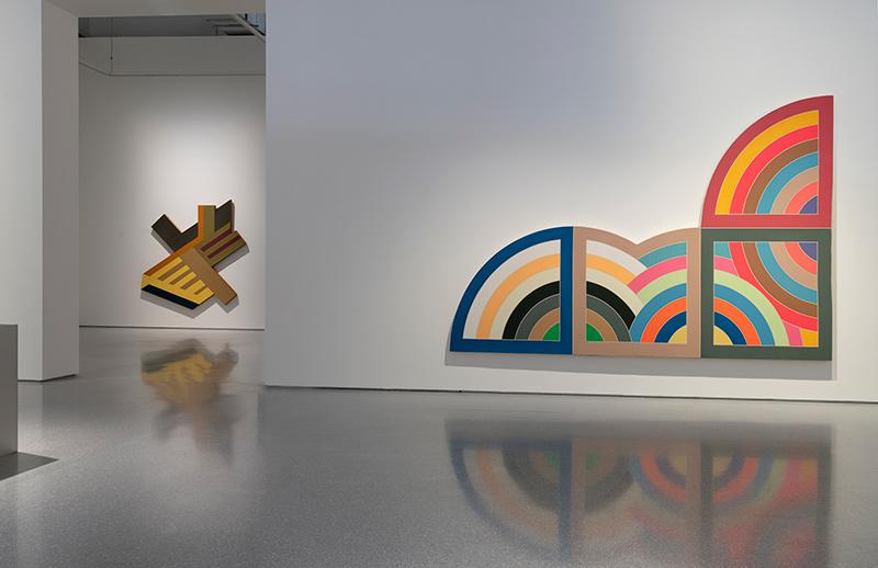 View of the exhibition “Frank Stella, Minimal / Maximal” at MAMC+. © Marc Domage / MAMC+ © Adagp Paris 2026