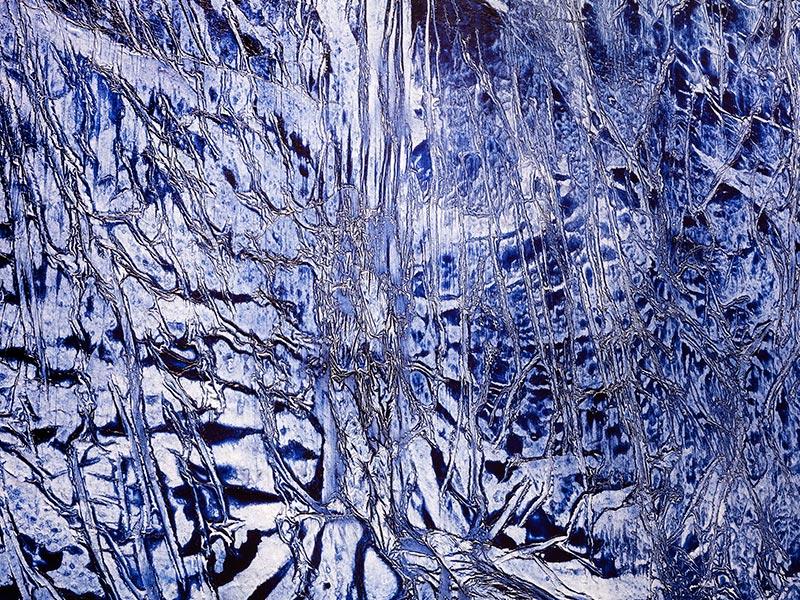 Evi Keller, Matter-Light, ML-V-26-0310 (detail), 2026, 280 x 170 cm. © Evi Keller / Galerie Jeanne Bucher Jaeger