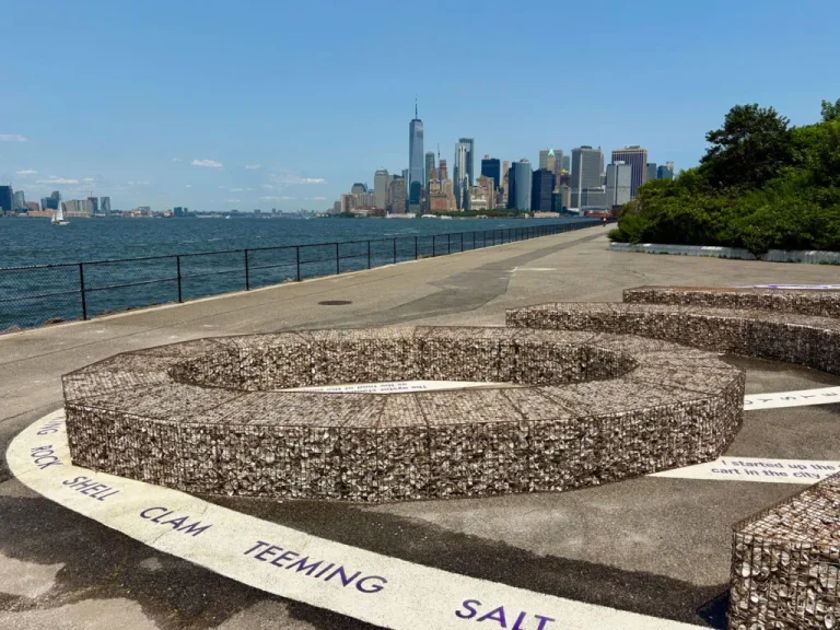 Alan Michelson Places a Massive Oyster Installation on Governors Island
