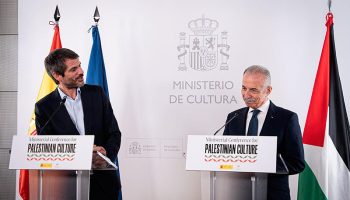 In Madrid, several countries show their support for Palestinian culture