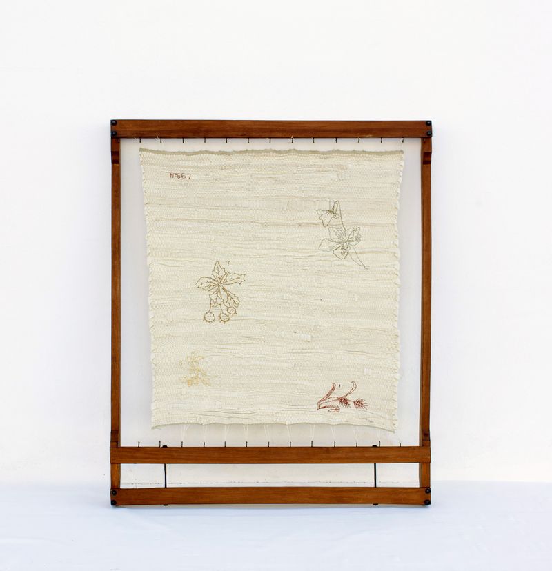 Lara Ordóñez. The embroidery consultant nº 567, 2025. Courtesy of the artist and Vangar