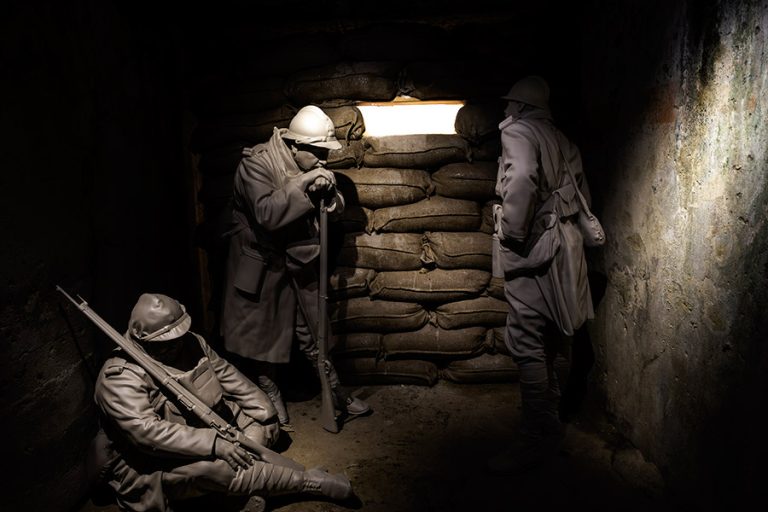 Fort de Vaux is revealed in a new light
