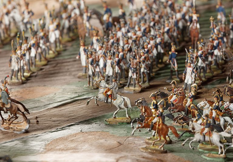 The Figurine Museum modernizes the little lead soldiers
