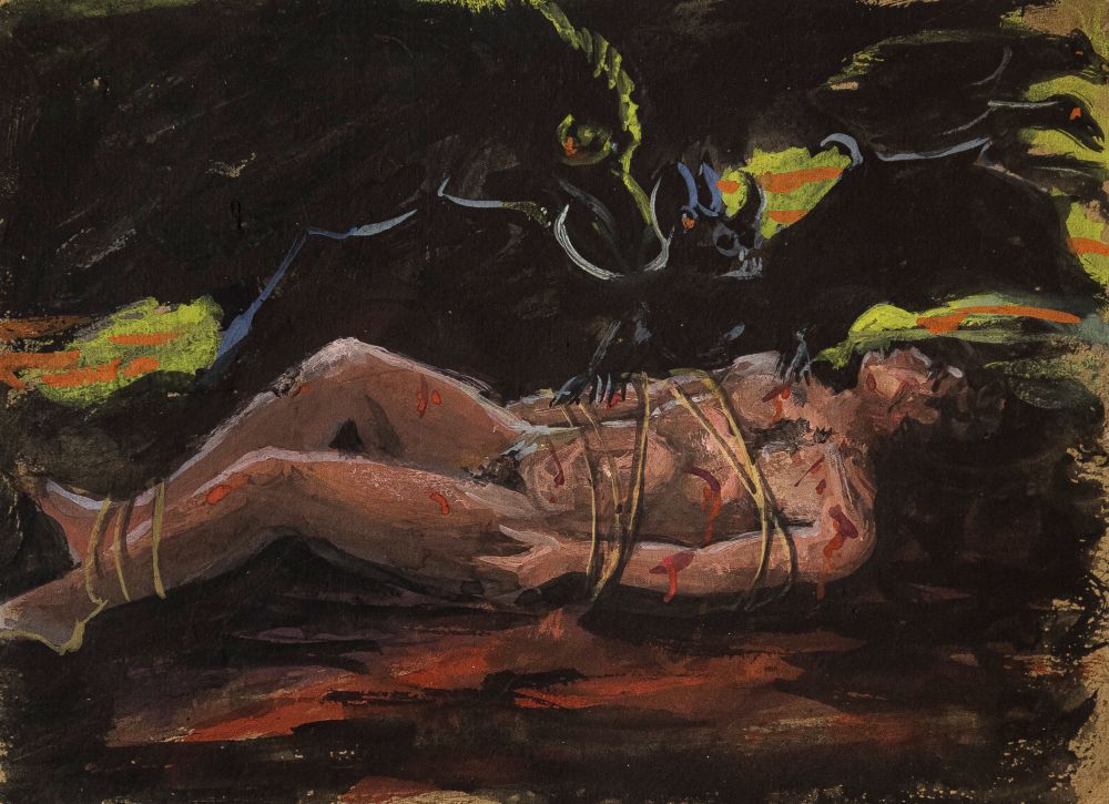 José Manaut. Real nightmare, around 1949. Manaut Foundation Collection