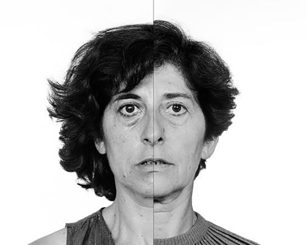 Esther Ferrer. Self-portrait in time series, 1981-2009