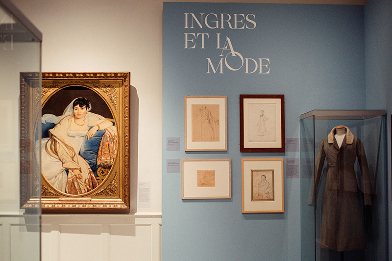 Ingres and fashion, a fruitful dialogue