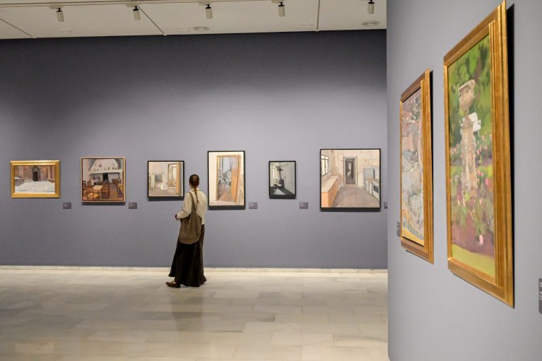 From Andrés García Ibáñez to his teachers, at Fundación Bancaja
