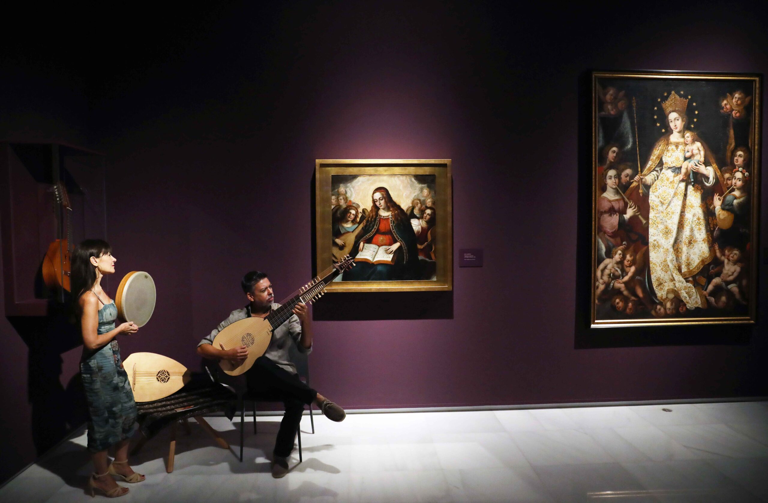 And the music played. Musical iconography in art. Unicaja Foundation Cultural Center, Malaga