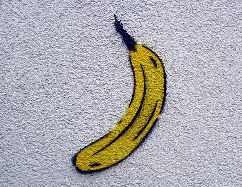 German town demands erasure of two “Bananensprayer” stencils