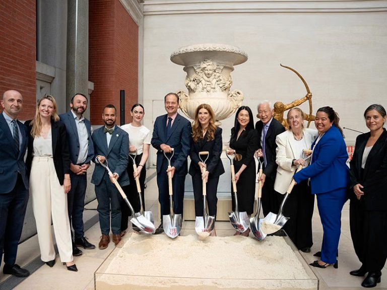 The Met officially launches construction on the Tang Wing
