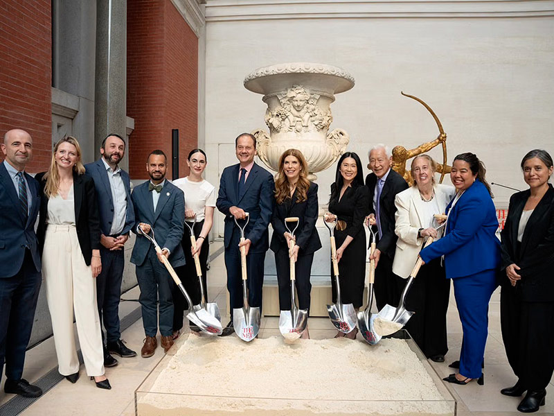 The Met officially launches construction on the Tang Wing