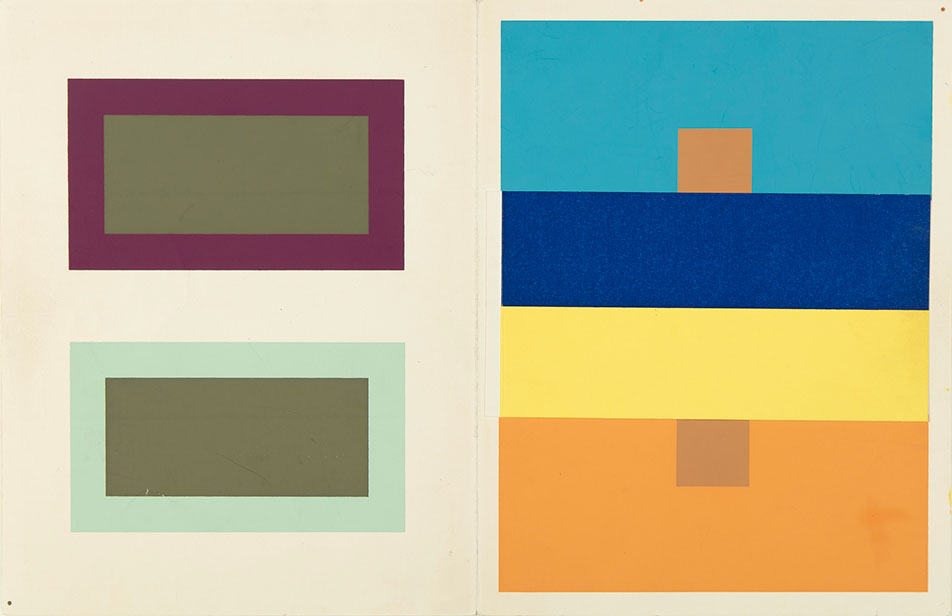 Live and direct: color, perception and experience. Exhibition at the University of Navarra Museum. Joseph Albers