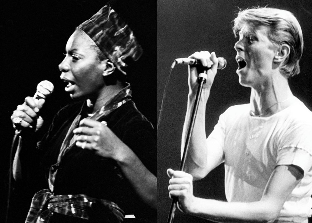 Steve MᶜQueen meets Bowie and Nina Simone