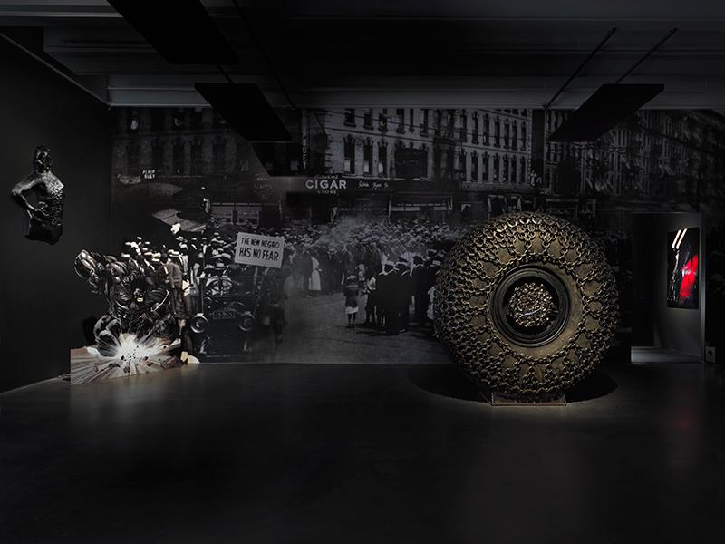 View of the exhibition “Arthur Jafa: I Am Tony” at the New Museum in New York. © Dario Lasagni