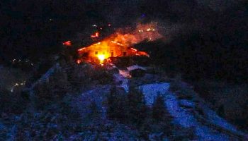 Hitler’s ‘eagle’s nest’ destroyed by fire